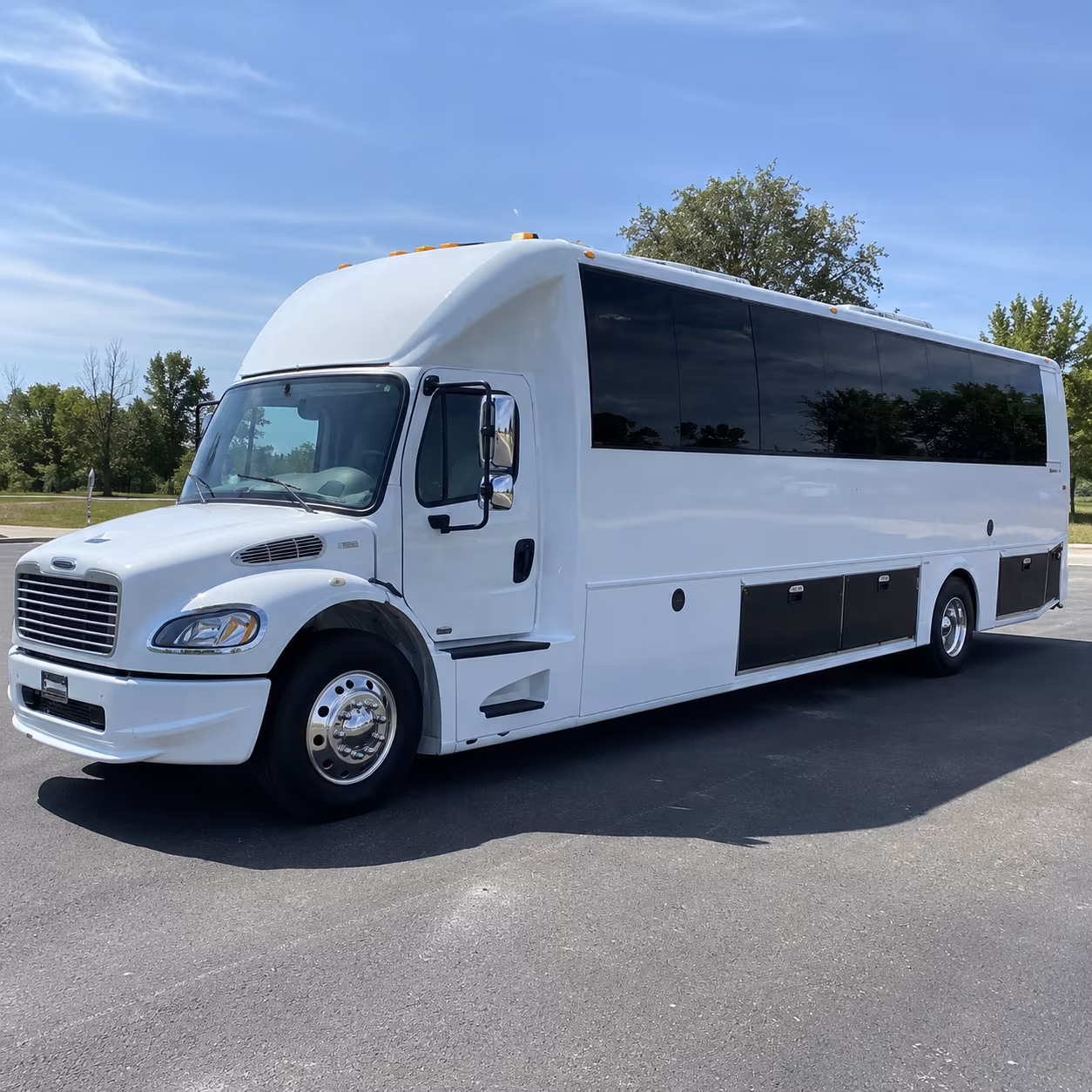 50 Passenger Party Bus Exterior