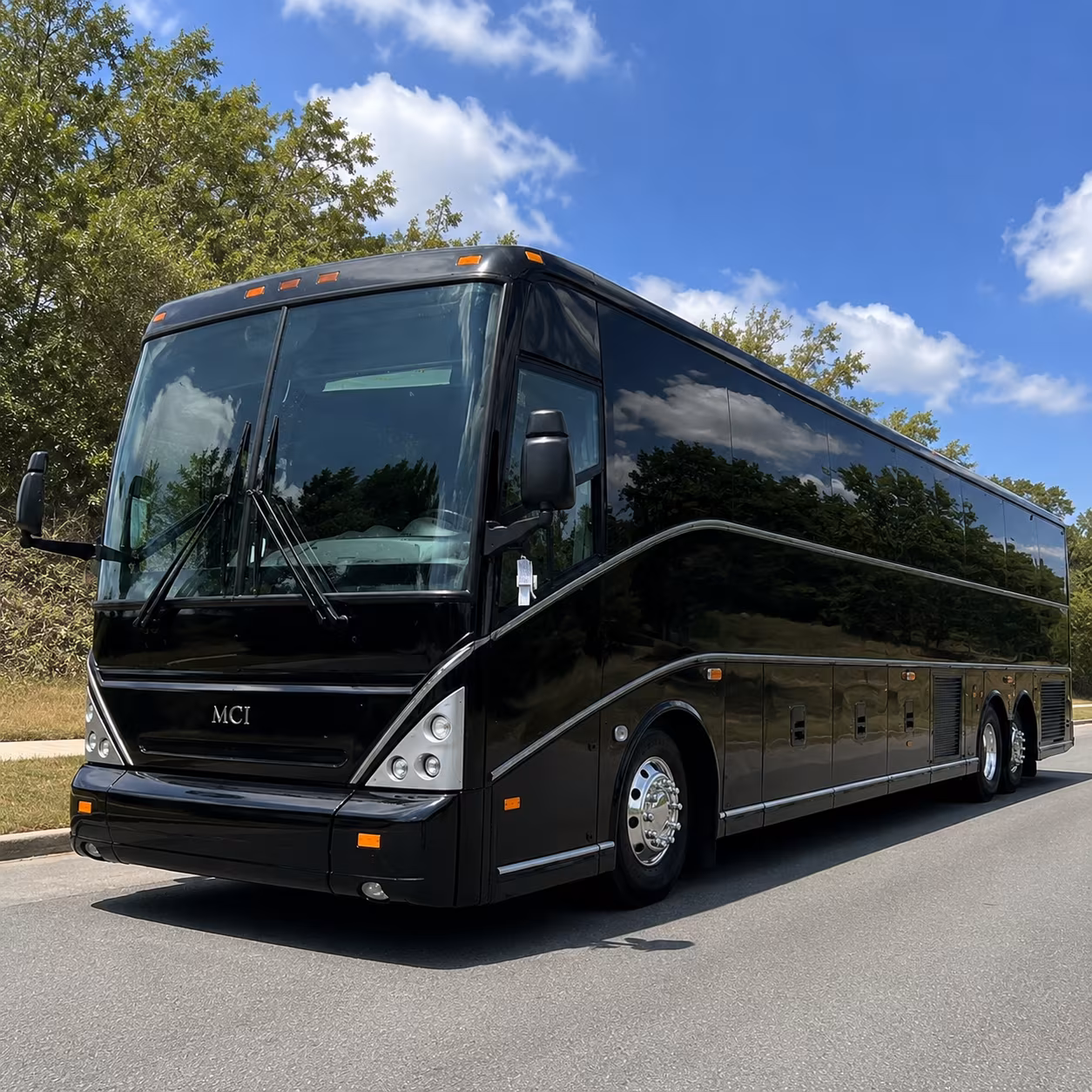 40-56 Passenger Charter Bus Exterior