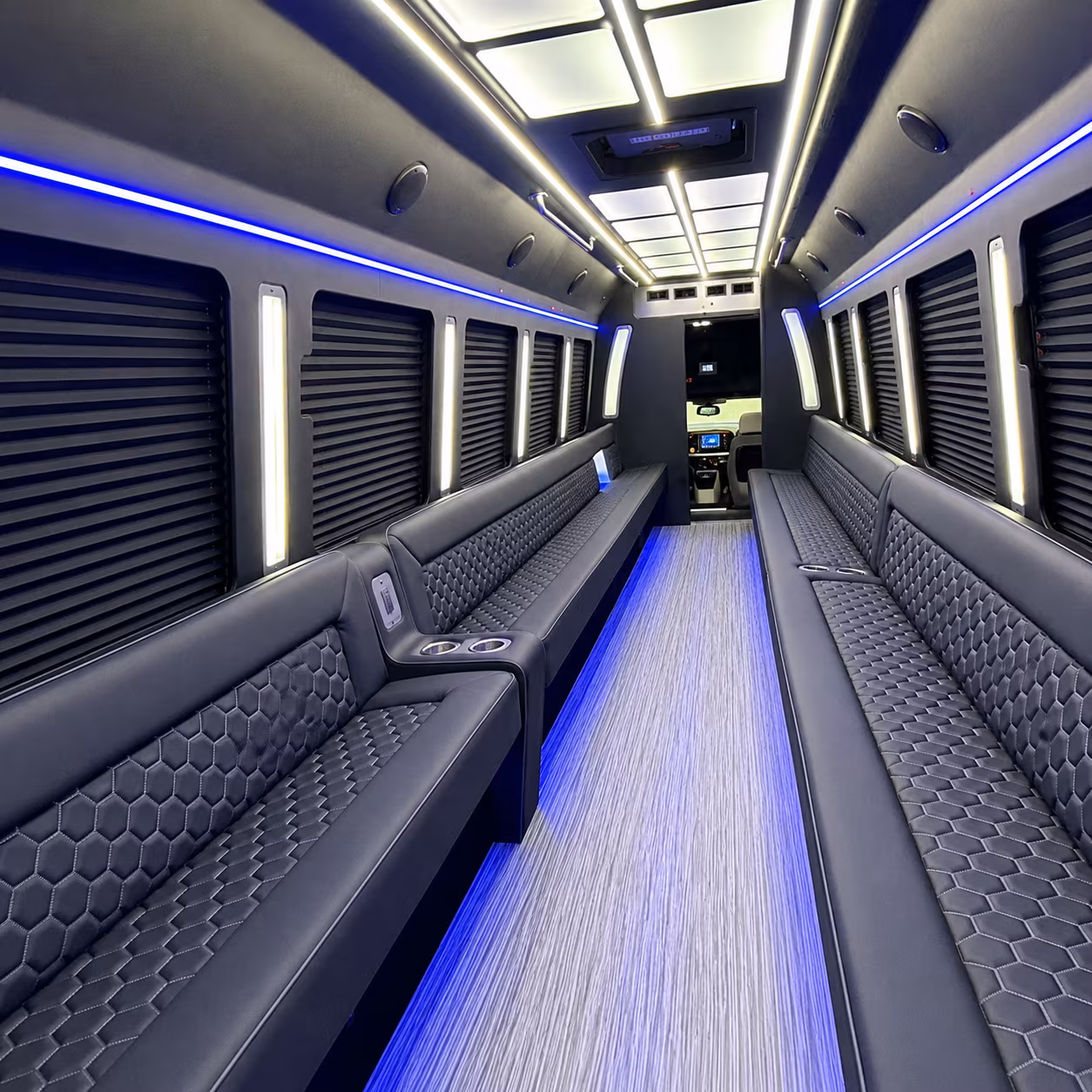 Lakeland Bachelor & Bachelorette Transportation party bus exterior