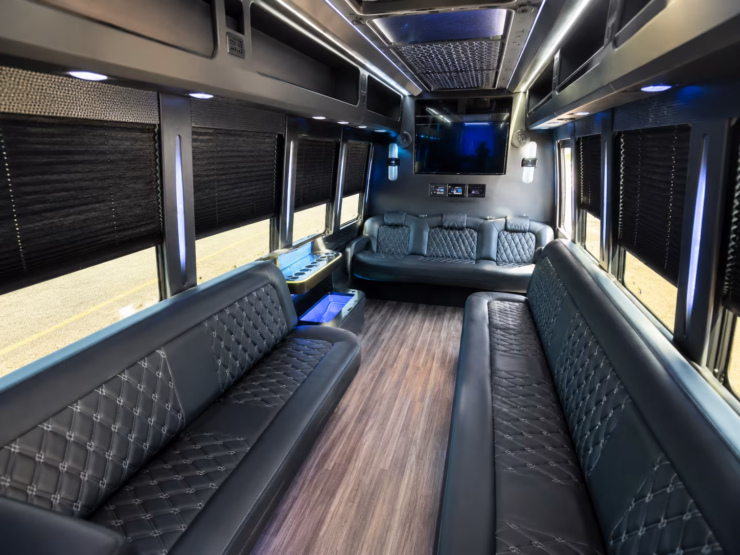 Lakeland Concert & Music Festival Transportation party bus exterior