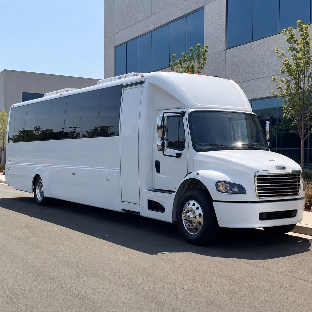 Lakeland Concert & Music Festival Transportation party bus exterior