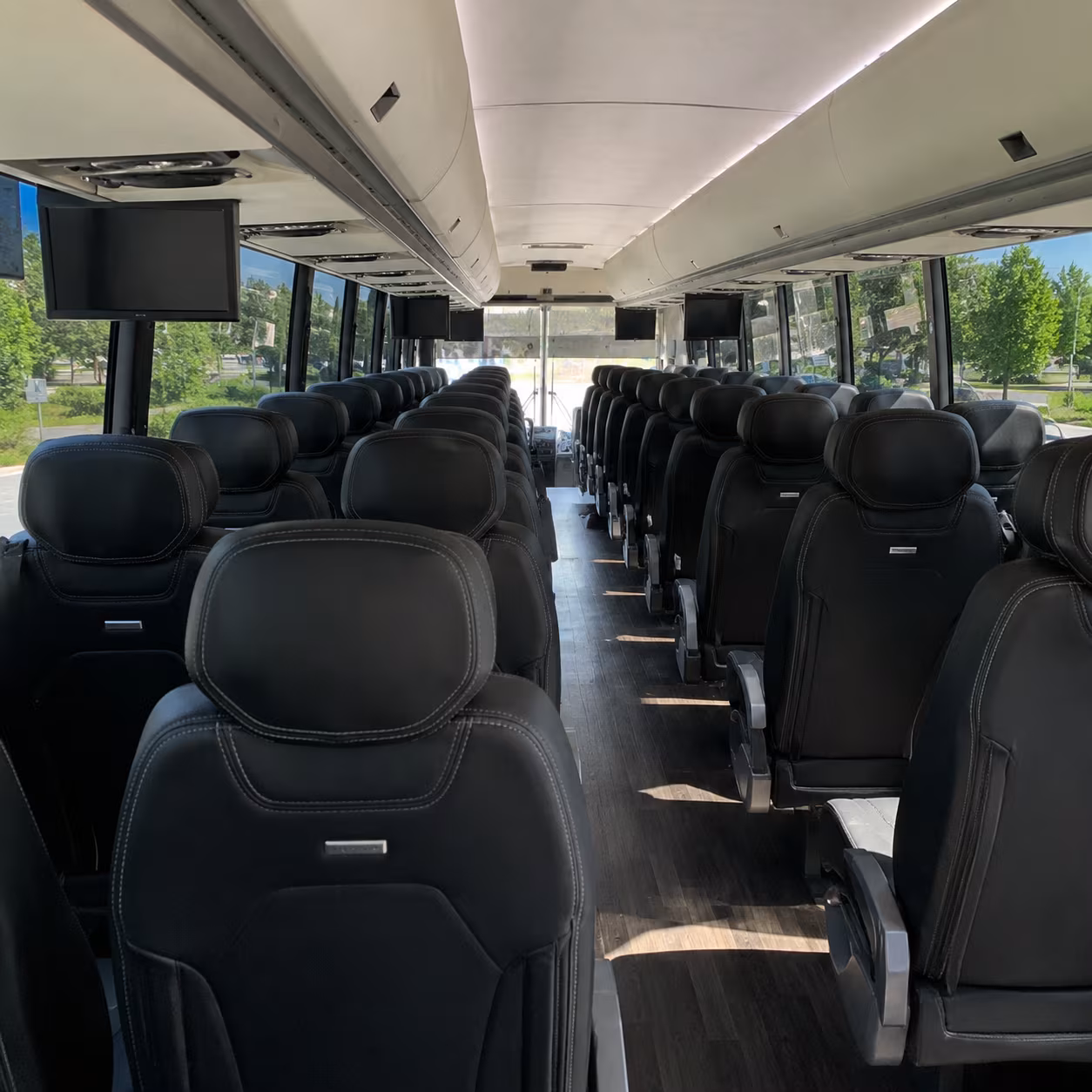 Lakeland Corporate Transportation party bus exterior