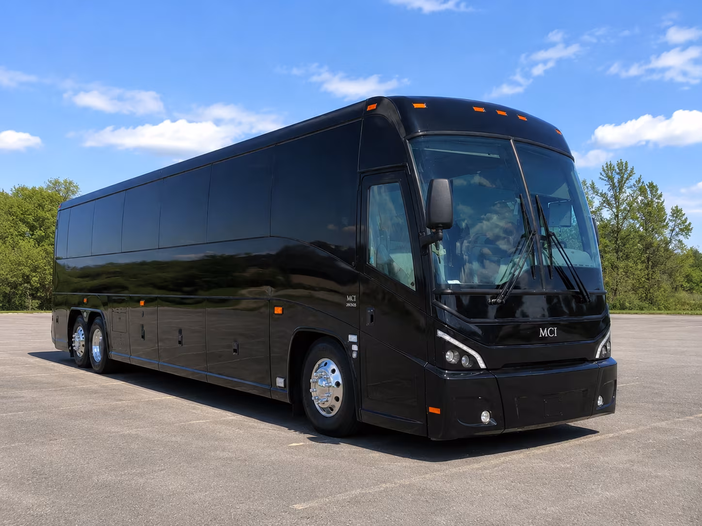 Lakeland Corporate Transportation party bus exterior