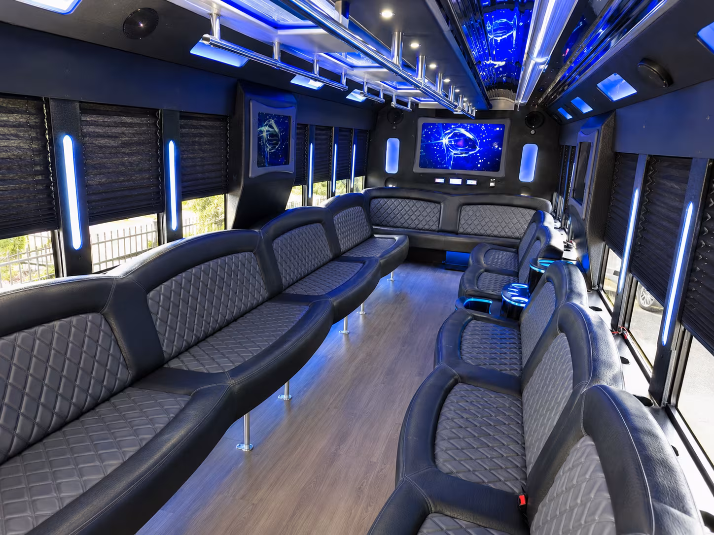 Lakeland Prom & Homecoming Transportation party bus exterior