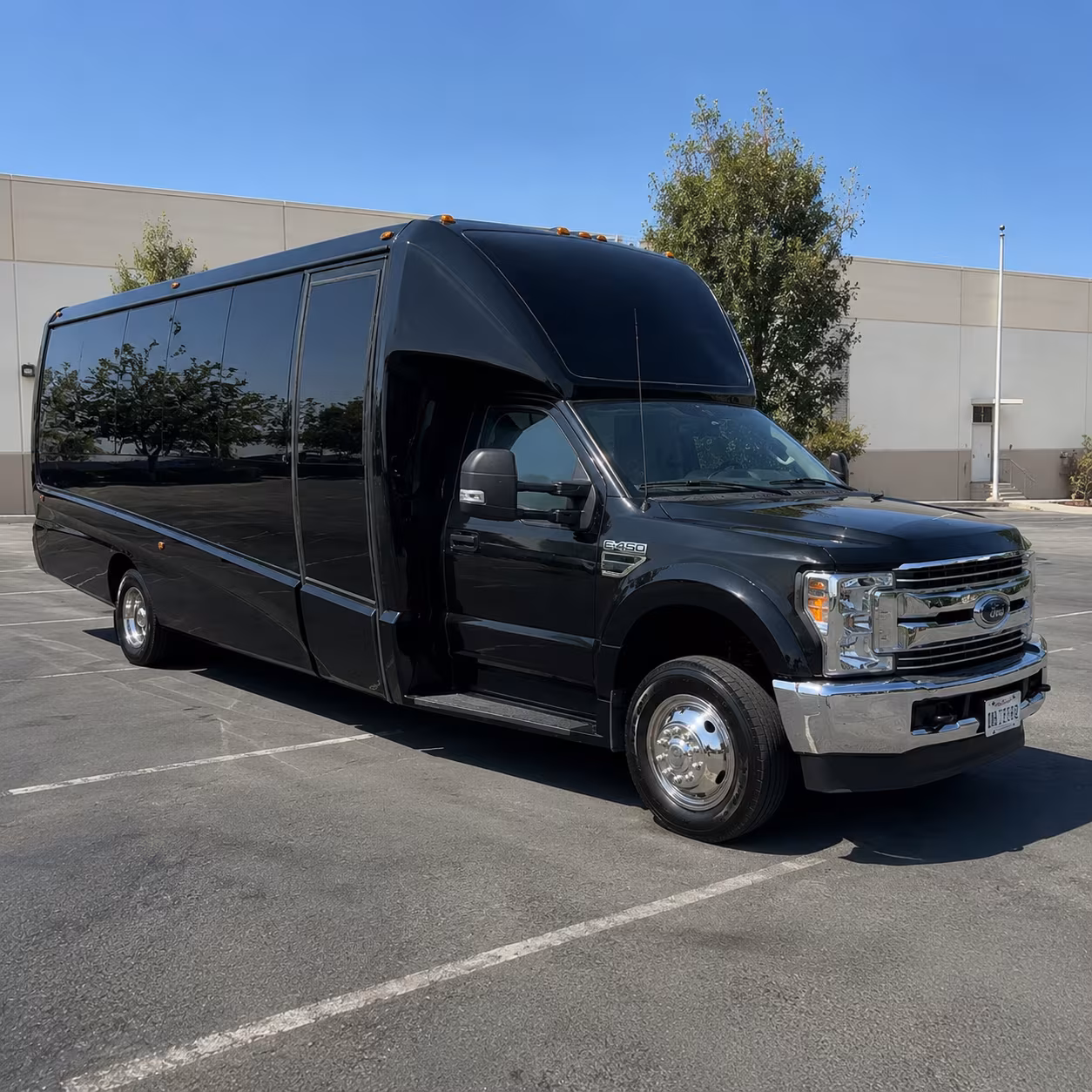 Lakeland Sporting Event Transportation party bus interior