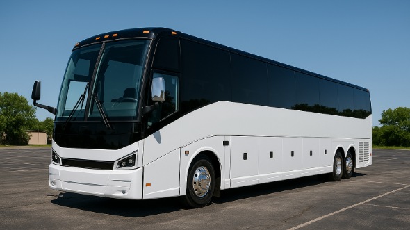 Exterior of Charter Bus Company Spring Hill's 40 Passenger Party Bus in Spring Hill