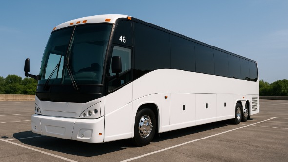 Exterior of Charter Bus Company Spring Hill's 50 Passenger Party Bus in Spring Hill