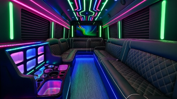 kissimmee 20 passenger party bus